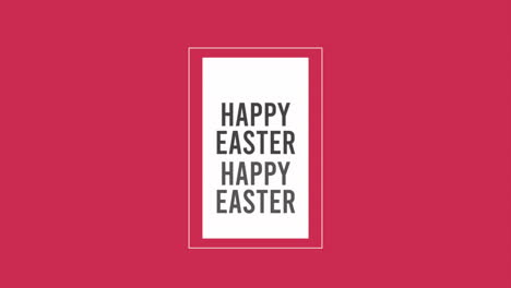 Cheerful-easter-greeting-in-red-Happy-Easter-on-white