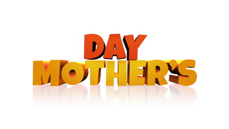 Celebrate-Mothers-Day-with-stunning-3d-rendered-text-on-a-mirrored-background