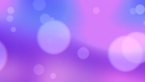 Verschwommene-Violette-Und-Blaue-Kreise-Mit-Leuchtendem-Effekt-Auf-Hellviolettem-Hintergrund