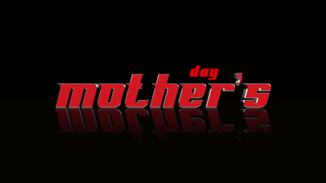 Mothers-Day-in-bold-red-and-black-lettering-on-black-background-assertive-and-professional-logo-design