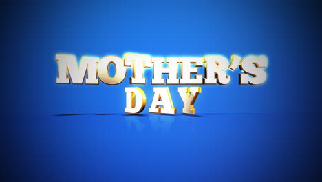 A-golden-Mothers-Day-text-shines-on-a-peaceful-blue-backdrop