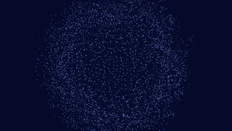 Faszinierendes-Blaues-Punktmuster-Auf-Dunklem-Hintergrund