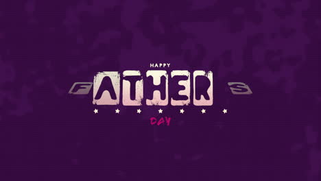 Vatertag-In-Verzweifelten-Buchstaben-Auf-Einem-Violetten-Hintergrund