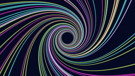Colorful-swirling-spiral-pattern-with-moving-lines