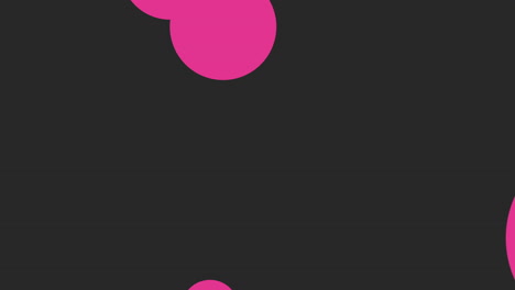 Rosa-Kreis-Mit-überlappenden-Schwarzen-Punkten-Ein-Mysteriöses-Muster
