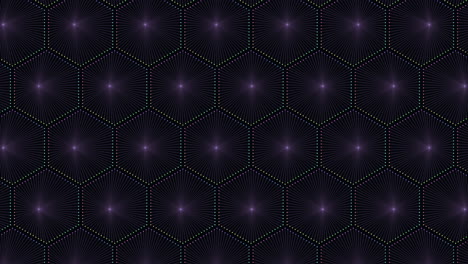 Misteriosa-Cuadrícula-De-Color-Púrpura-Oscuro-Hexagonal-Sin-Fisuras-Para-El-Diseño-Web