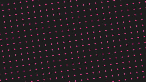 Symmetrischer-Gitter-rosa-Hintergrund-Mit-Kleinen-Schwarzen-Punkten