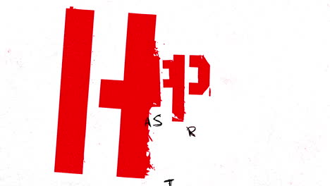 Handschriftliche-Frohe-Ostern-In-Roter-Schrift-Auf-Weißem-Hintergrund