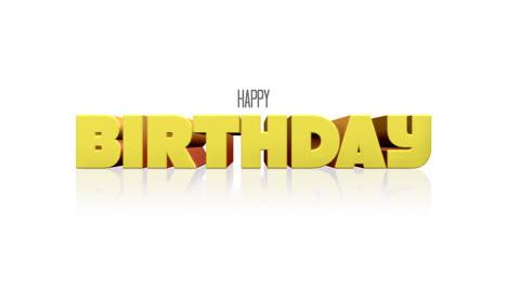 Lebendiger-3D-Happy-Birthday-Text-Auf-Reflektierendem-Hintergrund