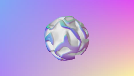 Reflective-metallic-sphere-in-3d-model