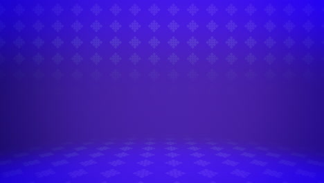 Abstrakt-Blau-Diamant-Muster-Hintergrund-Schachbrett
