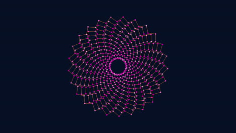 Magnetic-field-visualization-lines-of-force-in-a-centered-field
