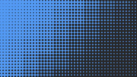 Faszinierendes-Blau-weißes-Punktmuster-Auf-Einem-Ruhigen-Blauen-Hintergrund