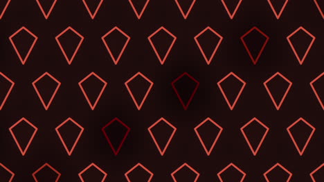 Patrón-De-Diamante-Rojo-Audaz-Sobre-Fondo-Marrón-Oscuro