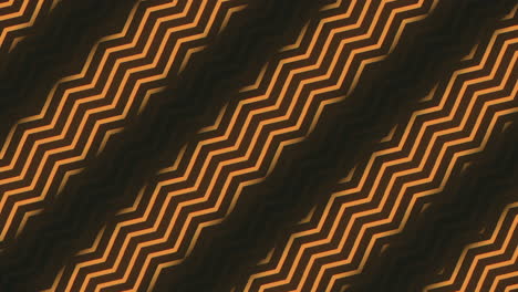 Dynamic-orange-and-black-zigzag-pattern
