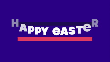 Colorful-Easter-greeting-on-blue-background