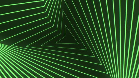 Abstraktes-Grünes-Linienmuster-Futuristisches-Designelement-Auf-Schwarzem-Hintergrund