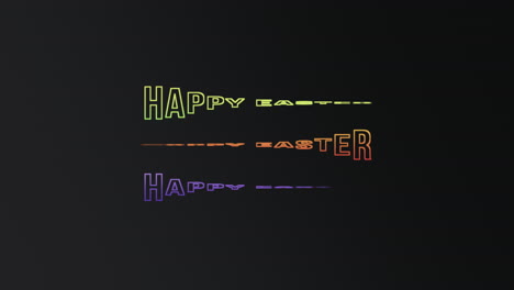 Fröhlicher-Schriftzug-„Frohe-Ostern“-Auf-Lebendigem-Regenbogenhintergrund