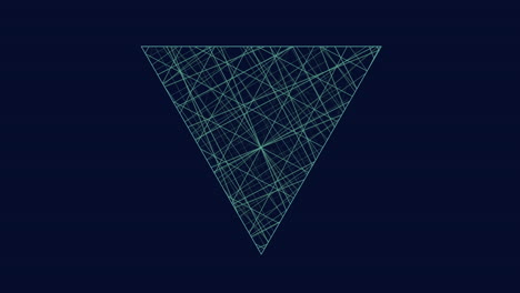 Geometric-formation-intricate-triangle-constructed-with-interconnected-lines