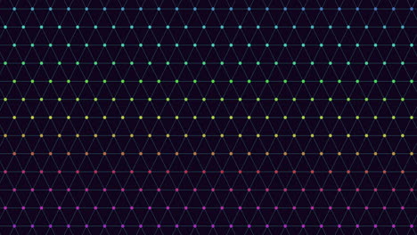 Vibrant-dotted-grid-pattern-on-black-background