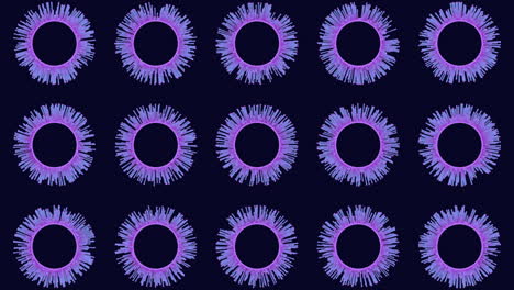 Espiral-Brillante-De-Líneas-Violetas-Con-Centro-Azul-Radiante
