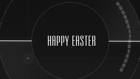 Circular-black-and-white-Happy-Easter-graphic-design