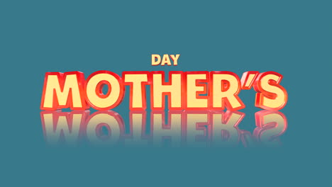 Celebre-El-Día-De-La-Madre-Con-Vibrantes-Letras-Rojas-Y-Amarillas-Sobre-Un-Fondo-Azul