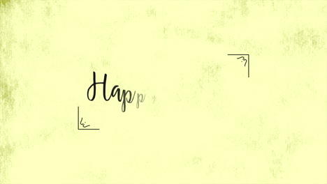 Vintage-inspired-Happy-Easter-written-in-cursive-on-distressed-yellow-background