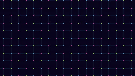 Vibrant-grid-pattern-with-colorful-lines-and-dots
