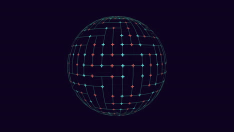 Atemberaubende-3D-Ballkunst-Mit-Komplizierten-Linien-Und-Punkten-In-Faszinierendem-Lila-Und-Grün