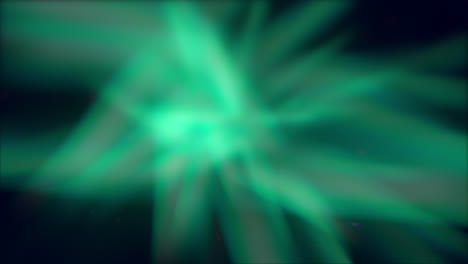 Glowing-green-light-in-the-dark-abstract-art