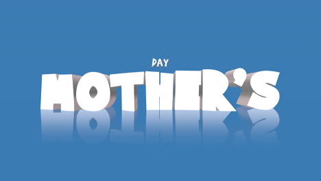 Muttertag-Eine-Stilisierte-Und-Nachdenkliche-Hommage-In-Blau