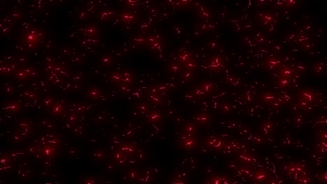 Dynamic-movement-glowing-red-dots-on-black-and-red-background