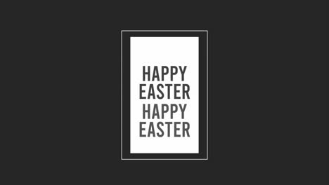 Happy-Easter-text-on-black-card,-featuring-a-festive-border