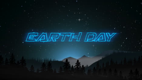Celebrate-earth's-beauty-with-neon-blue-earth-day