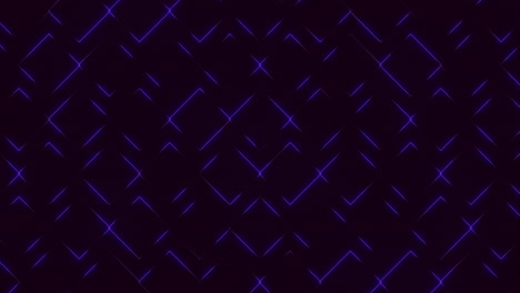Abstrakte-Violette-Linien-Modernes-Diagonales-Muster-Auf-Schwarzem-Hintergrund