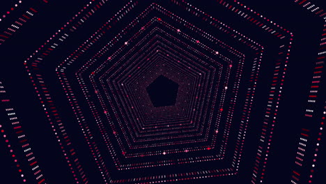 Ewiges-Labyrinth-Aus-Roten-Punkten-Faszinierender-3D-Tunnel-Erstreckt-Sich-über-Grenzen
