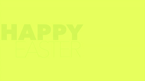 Simple-yellow-Happy-Easter-text-on-plain-background