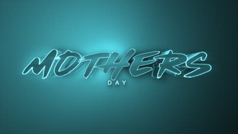 Glowing-tribute-stylish-neon-Mothers-Day-shines-on-dark-blue