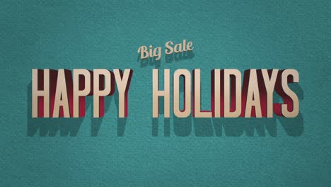 Festive-Happy-Holidays-greeting-on-blue-background