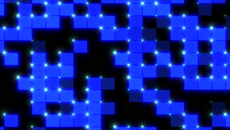 Shimmering-blue-grid-a-mesmerizing-pattern-of-varied-shades