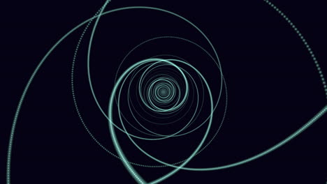 Schwarzer-Hintergrund-Spiralmuster-Faszinierendes-Design-Auf-Einer-Dunklen-Leinwand