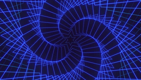 Fascinante-Patrón-De-Espiral-Azul-3d-Perfecto