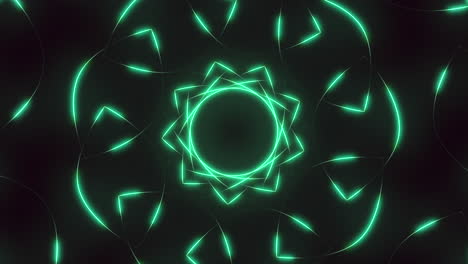 Stunning-futuristic-pattern-of-glowing-green-lines-in-a-circular-formation
