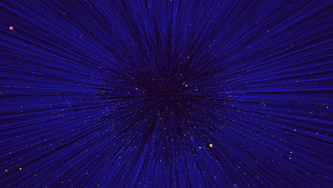 Patrón-Abstracto-Dinámico-Azul-Y-Blanco-Con-Estrellas-En-Movimiento
