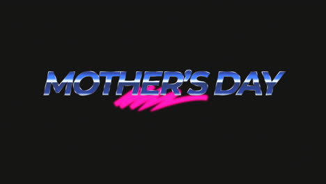Wir-Feiern-Den-Muttertag-Mit-Leuchtend-Rosa-Und-Blauen-Buchstaben-Auf-Schwarzem-Hintergrund