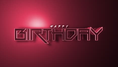 Neon-glow-vibrant-red-Happy-Birthday-text-shining-brightly