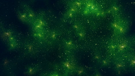 Glowing-dots-on-dark-green-background