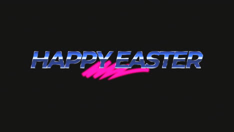 Charming-handwritten-Happy-Easter-text-in-pink-and-blue-on-black-background