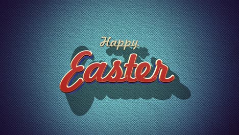 Colorful-handwritten-Happy-Easter-text-on-dark-blue-background